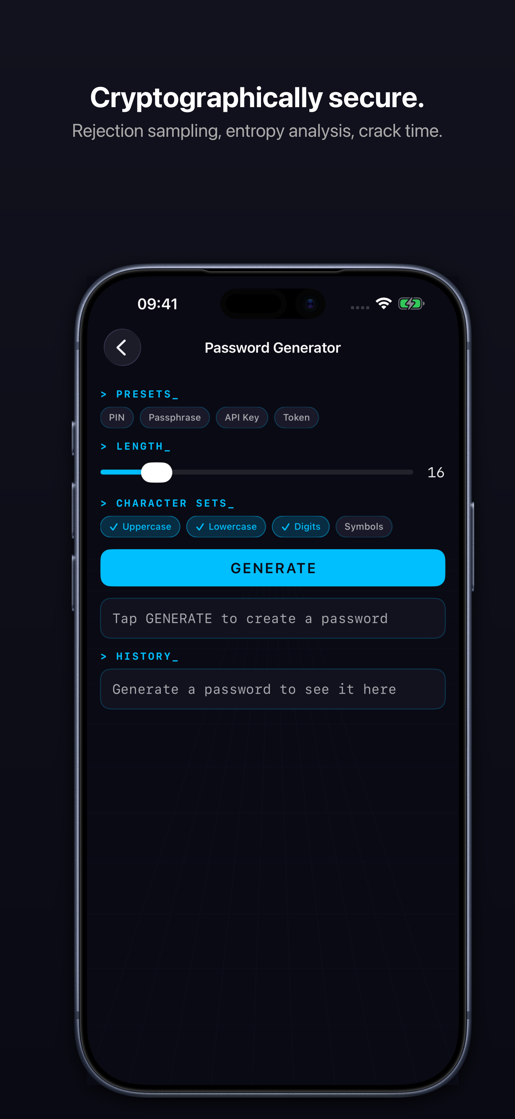 DeltaPad Password Generator