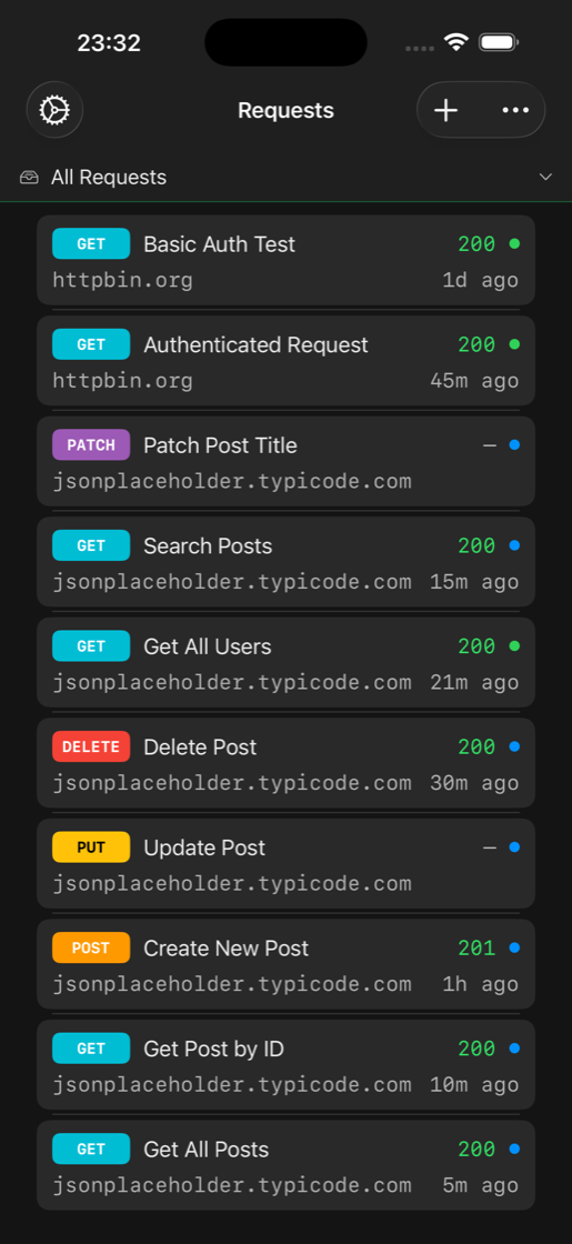 ProbePad request editor